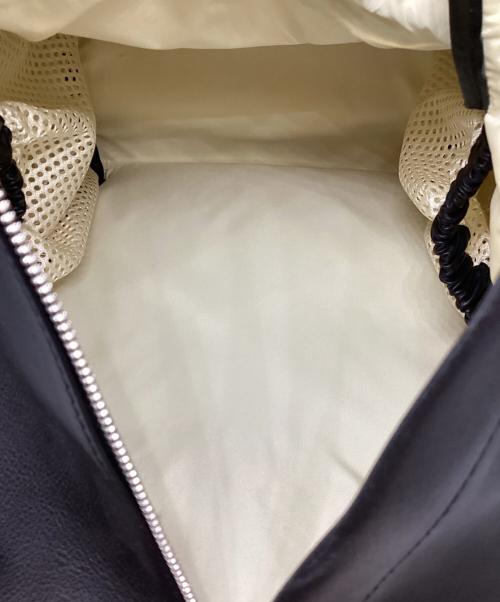 Valextra（ヴァレクストラ）Valextra (ヴァレクストラ) レザーバックパック ブラックの古着・服飾アイテム