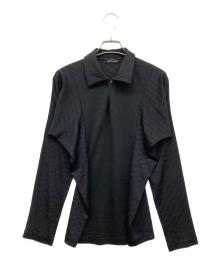 tricot COMME des GARCONS（トリココムデギャルソン）の古着「切替カットソー」｜ブラック