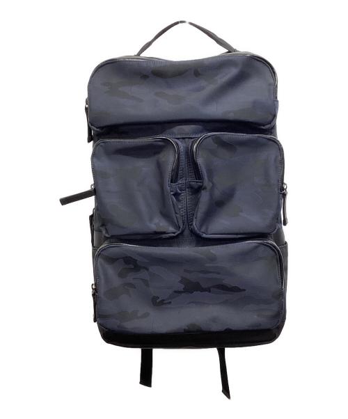 BLACK LABEL CRESTBRIDGE（ブラックレーベル クレストブリッジ）BLACK LABEL CRESTBRIDGE (ブラックレーベル クレストブリッジ) リュック ネイビーの古着・服飾アイテム