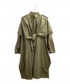 whowhatフーワット）の古着「VULCAN PONCHO / バルカンポンチョ」｜グリーン