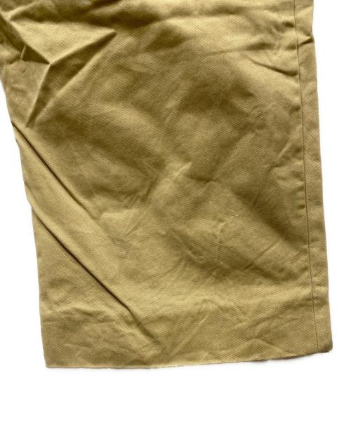 STUDIO NICHOLSON（スタジオ ニコルソン）STUDIO NICHOLSON (スタジオ ニコルソン) Deep Pleat Volume Pant ベージュ サイズ:Sの古着・服飾アイテム