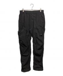 C.P COMPANY（シーピーカンパニー）の古着「50 Fili Stretch Regular Pant」｜ブラック