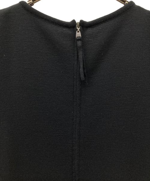 FOXEY（フォクシー）FOXEY (フォクシー) パールニットノースリーブワンピース ブラック サイズ:38の古着・服飾アイテム