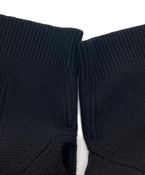 HERMES（エルメス）HERMES (エルメス) ニットワンピース ブラック サイズ:34の古着・服飾アイテム