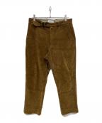 ENDS and MEANSエンズアンド ミーンズ）の古着「Grandpa Cord Trousers」｜ブラウン