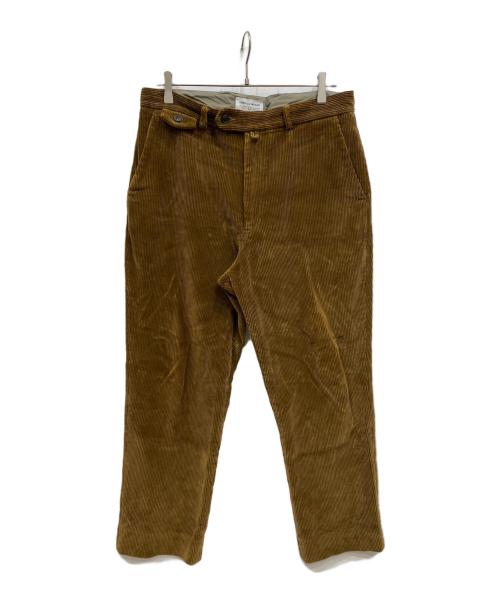 ENDS and MEANS（エンズアンド ミーンズ）ENDS AND MEANS (エンズアンド ミーンズ) Grandpa Cord Trousers ブラウン サイズ:Lの古着・服飾アイテム