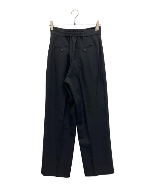 uncrave（アンクレイヴ）uncrave (アンクレイヴ) タックパンツ ブラックの古着・服飾アイテム