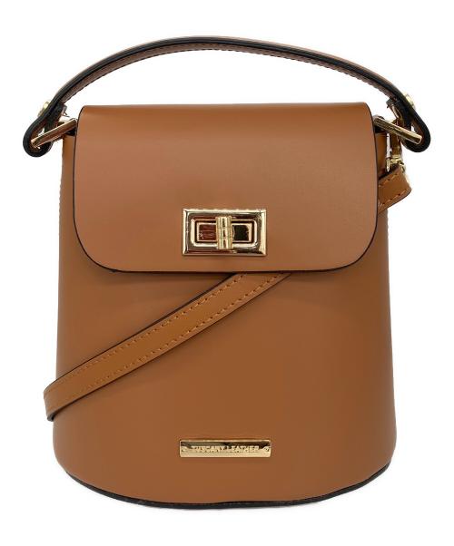 tuscany leather（トスカーナレザー）tuscany leather (トスカーナレザー) 2WAYバッグ ブラウンの古着・服飾アイテム