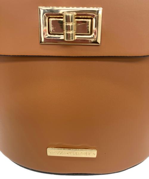 tuscany leather（トスカーナレザー）tuscany leather (トスカーナレザー) 2WAYバッグ ブラウンの古着・服飾アイテム