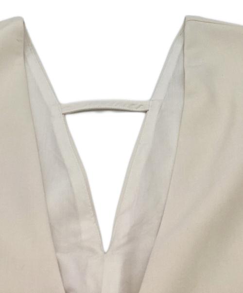 ELENDEEK（エレンディーク）ELENDEEK (エレンディーク) ディープVネックAラインワンピース / 512550312201 / 25年モデル アイボリー サイズ:2の古着・服飾アイテム