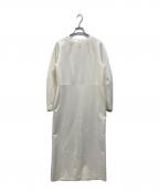 ELENDEEKエレンディーク）の古着「ソリッドワンピース」｜ホワイト