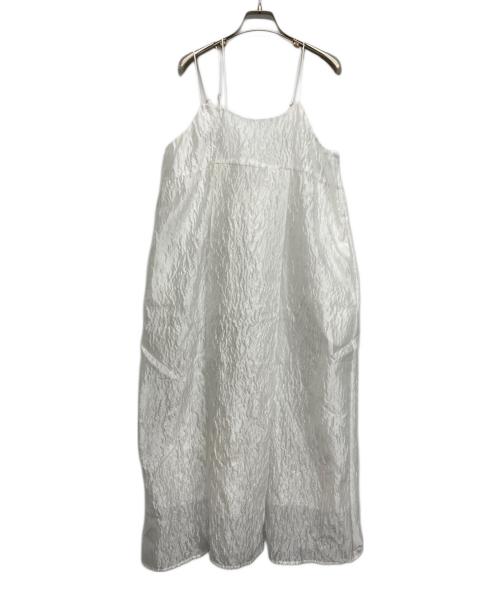 ELENDEEK（エレンディーク）ELENDEEK (エレンディーク) バックオープンキャミワンピース ホワイト サイズ:2の古着・服飾アイテム