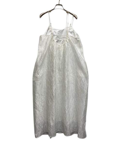 ELENDEEK（エレンディーク）ELENDEEK (エレンディーク) バックオープンキャミワンピース ホワイト サイズ:2の古着・服飾アイテム
