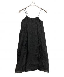 ELENDEEK（エレンディーク）の古着「バックオープンキャミワンピース」｜ブラック