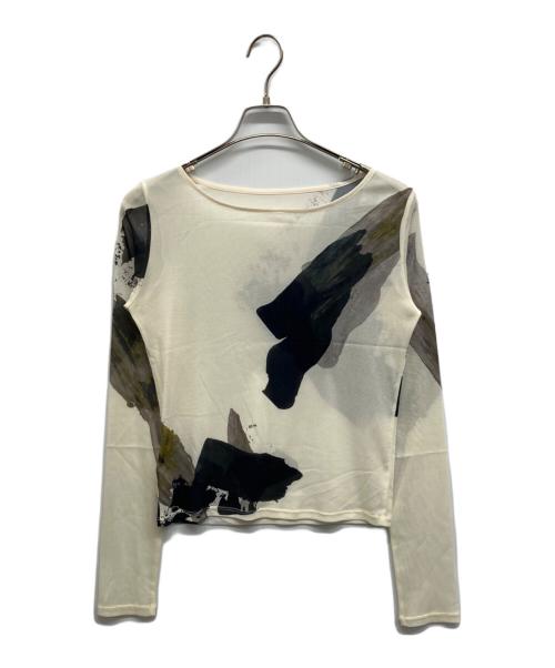 ELENDEEK（エレンディーク）ELENDEEK (エレンディーク) オーレグリントスキンカットソー アイボリー サイズ:Freeの古着・服飾アイテム