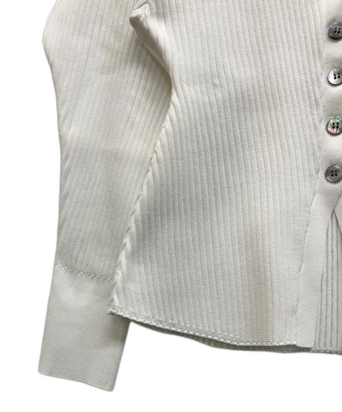 ELENDEEK（エレンディーク）ELENDEEK (エレンディーク) シルエットアンサンブルニット ホワイト サイズ:Freeの古着・服飾アイテム