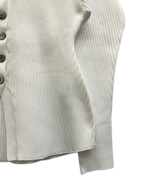 ELENDEEK（エレンディーク）ELENDEEK (エレンディーク) シルエットアンサンブルニット ホワイト サイズ:Freeの古着・服飾アイテム