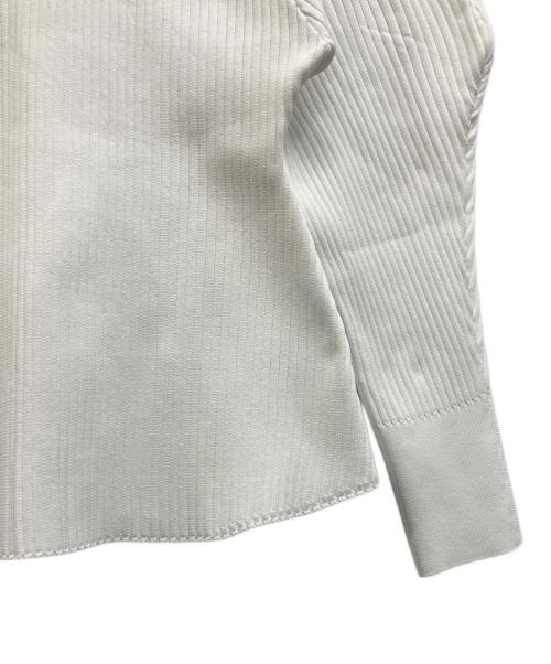 ELENDEEK（エレンディーク）ELENDEEK (エレンディーク) シルエットアンサンブルニット ホワイト サイズ:Freeの古着・服飾アイテム