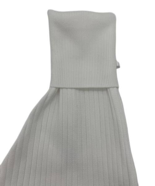 ELENDEEK（エレンディーク）ELENDEEK (エレンディーク) シルエットアンサンブルニット ホワイト サイズ:Freeの古着・服飾アイテム