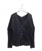 ELENDEEKエレンディーク）の古着「シルエットアンサンブルニット / 512552820101 / 25年モデル」｜ブラック