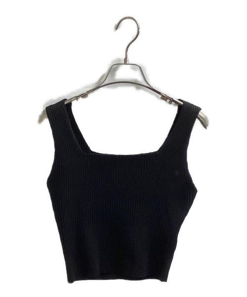 ELENDEEK（エレンディーク）ELENDEEK (エレンディーク) シルエットアンサンブルニット / 512552820101 / 25年モデル ブラック サイズ:FREEの古着・服飾アイテム