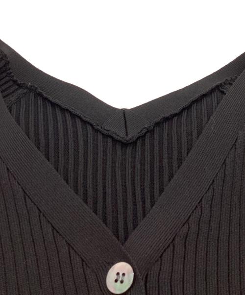 ELENDEEK（エレンディーク）ELENDEEK (エレンディーク) シルエットアンサンブルニット / 512552820101 / 25年モデル ブラック サイズ:FREEの古着・服飾アイテム