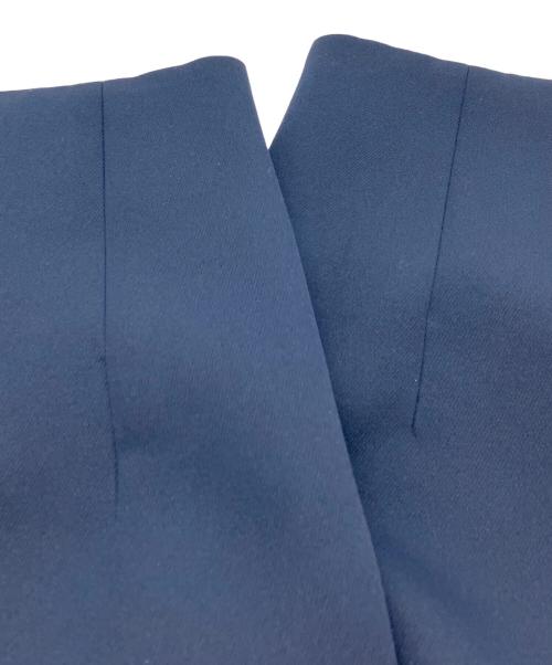 ELENDEEK（エレンディーク）ELENDEEK (エレンディーク) フォルムショートコート ネイビー サイズ:FREEの古着・服飾アイテム