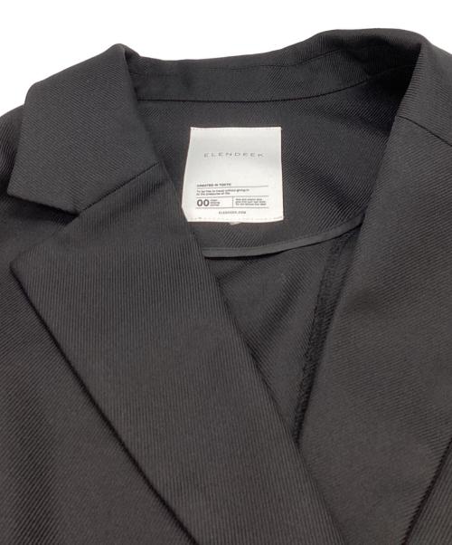 ELENDEEK（エレンディーク）ELENDEEK (エレンディーク) TWILL BOYFRIEND JK / ツイルボーイフレンドジャケット / 512510110601 ブラック サイズ:FREEの古着・服飾アイテム