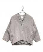 ELENDEEKエレンディーク）の古着「フォルムショートウールコート」｜グレー