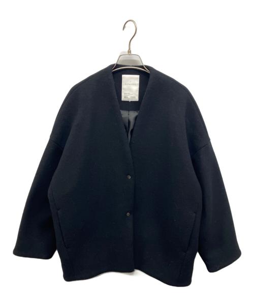 ELENDEEK（エレンディーク）ELENDEEK (エレンディーク) フォルムショートウールコート ブラック サイズ:2の古着・服飾アイテム