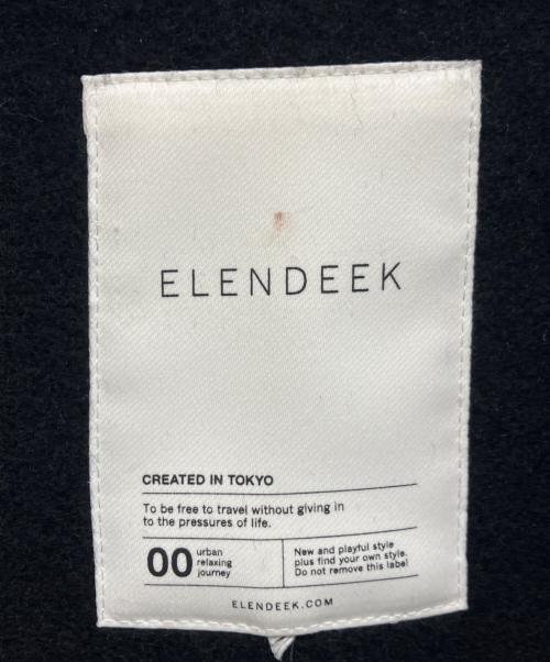 ELENDEEK（エレンディーク）ELENDEEK (エレンディーク) フォルムショートウールコート ブラック サイズ:2の古着・服飾アイテム