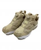 REEBOKリーボック）の古着「INSTAPUMP FURY Nylon Shoes（インスタ ポンプ フューリー）」｜ベージュ