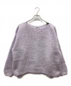 TRICOTS JEAN MARCトリコットジーンマルク）の古着「モヘヤ混ニット」｜ラベンダー