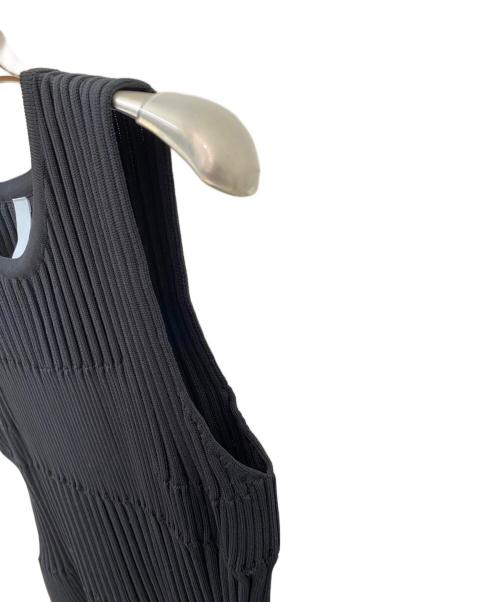 CFCL（シーエフシーエル）CFCL (シーエフシーエル) FLUTED SLEEVELESS MERMAID DRESS ブラック サイズ:1の古着・服飾アイテム