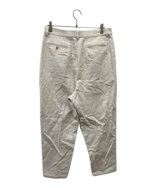 digawel（ディガウェル）digawel (ディガウェル) 2Tuck Tapered Pants アイボリー サイズ:3の古着・服飾アイテム