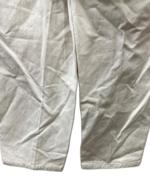 digawel（ディガウェル）digawel (ディガウェル) 2Tuck Tapered Pants アイボリー サイズ:3の古着・服飾アイテム