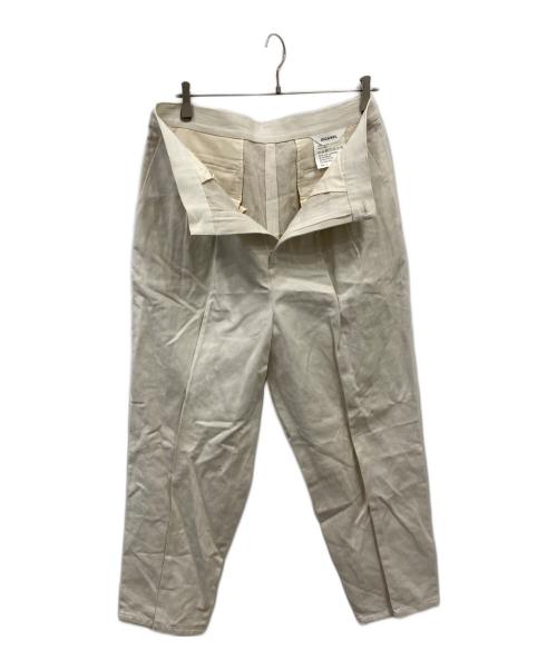 digawel（ディガウェル）digawel (ディガウェル) 2Tuck Tapered Pants アイボリー サイズ:3の古着・服飾アイテム
