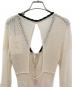 中古・古着 FETICO (フェティコ) LACE KNIT MAXI CARDIGAN ベージュ サイズ:1：27000円