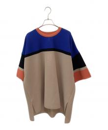 CFCL（シーエフシーエル）の古着「TC GARTER SHORT SLEEVE TEE SHIRT」｜マルチカラー