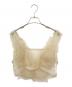 Chika Kisada (チカ キサダ) Tulle Tank top ベージュ サイズ:1：22000円