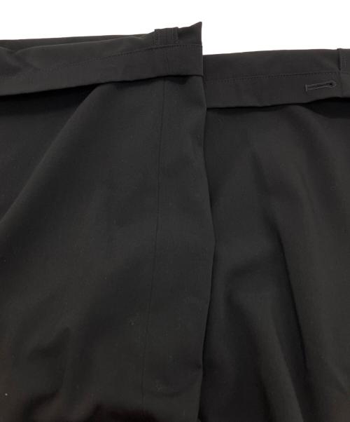 s'yte（サイト）s'yte (サイト) PE/RAYON GABARDINE STRETCH SUSPENDER PANTS ブラック サイズ:3の古着・服飾アイテム