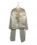 RIV NOBUHIKOリブノブヒコ）の古着「JOSSE BLOUSE」｜アイボリー