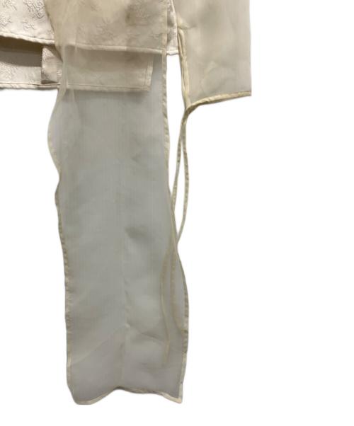 RIV NOBUHIKO（リブノブヒコ）RIV NOBUHIKO (リブノブヒコ) JOSSE BLOUSE アイボリー サイズ:Freeの古着・服飾アイテム