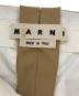 中古・古着 MARNI (マルニ) バイカラースラックス ベージュ サイズ:46：13000円