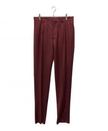 WACKO MARIA×ERMENEGILDO ZEGNA（ワコマリア×エルメネジルド・ゼニア）の古着「ウールスラックス」｜ワインレッド