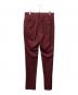 WACKO MARIA (ワコマリア) Ermenegildo Zegna (エルメネジルド・ゼニア) ウールスラックス ワインレッド サイズ:L：13000円