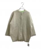 ELENDEEKエレンディーク）の古着「RACOON MIX WCD/ラクーンカーディガン / 512252627701」｜ベージュ
