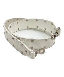 A.D.M.J.（エーディーエムジェイ）の古着「スタッズショルダーストラップ」｜ホワイト