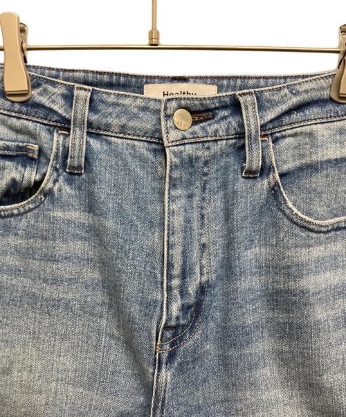 Healthy DENIM（ヘルシーデニム）Healthy DENIM (ヘルシーデニム) Pink Pepper デニムパンツ ブルー サイズ:24の古着・服飾アイテム