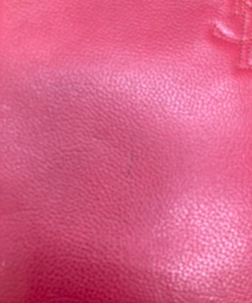 Yves Saint Laurent（イヴサンローラン）Yves Saint Laurent (イヴサンローラン) レザーバッグ レッドの古着・服飾アイテム